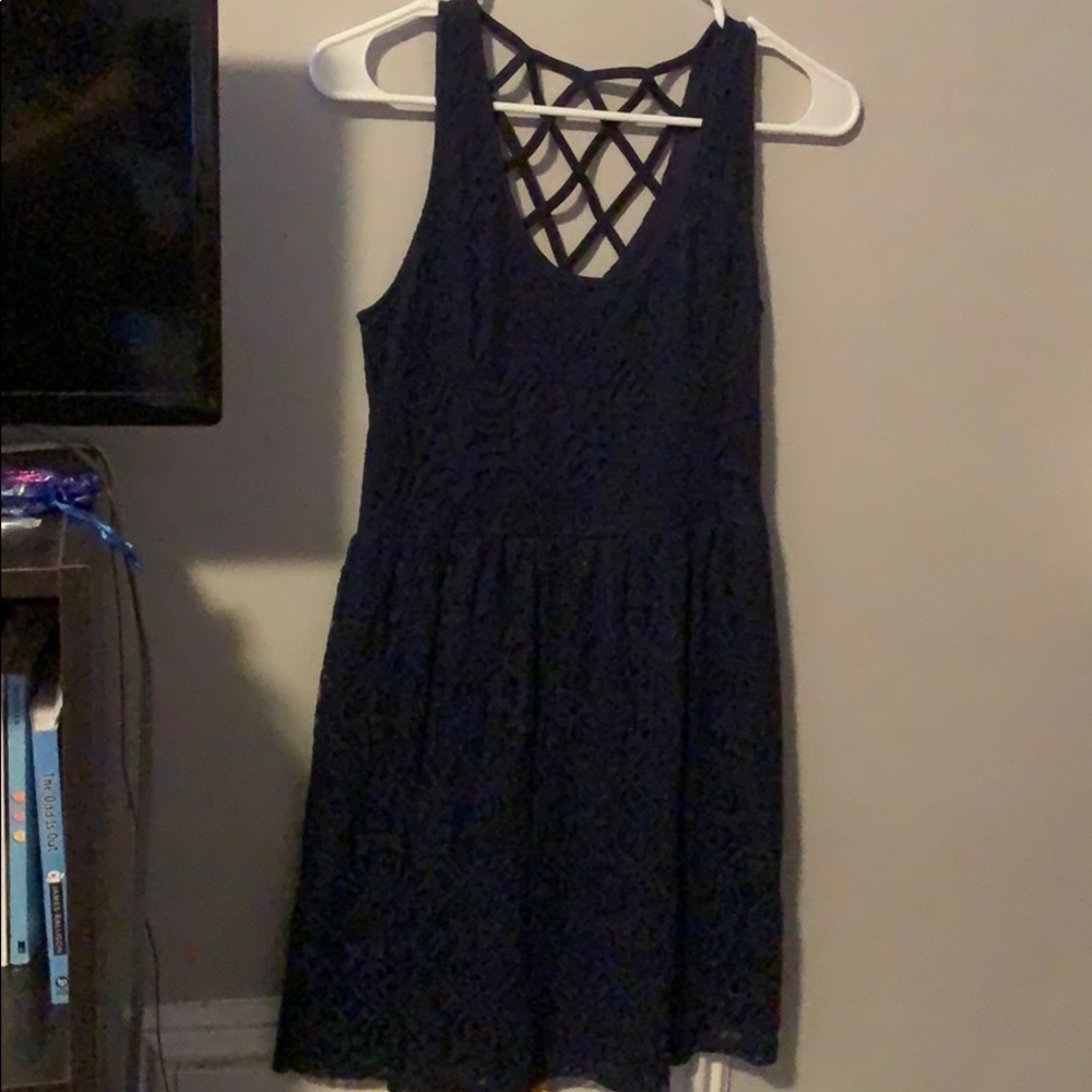 Navy Blue Dress